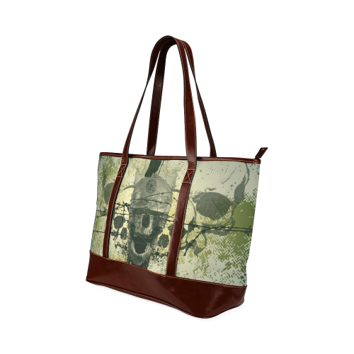 Amazing skull Tote Handbag (Model 1642)