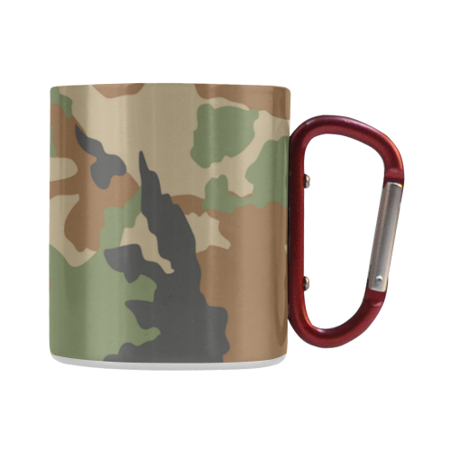 Woodland Forest Camouflage Classic Insulated Mug(10.3OZ)