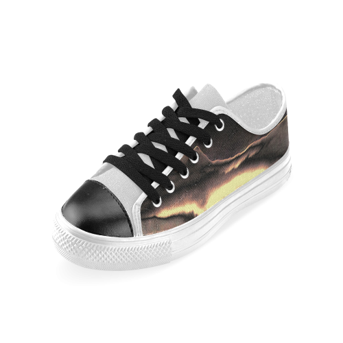 Blazing Portal - Jera Nour Women's Classic Canvas Shoes (Model 018)