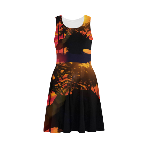 Beautiful sunset Atalanta Sundress (Model D04)