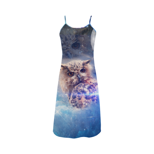 Owl in the universe Alcestis Slip Dress (Model D05)