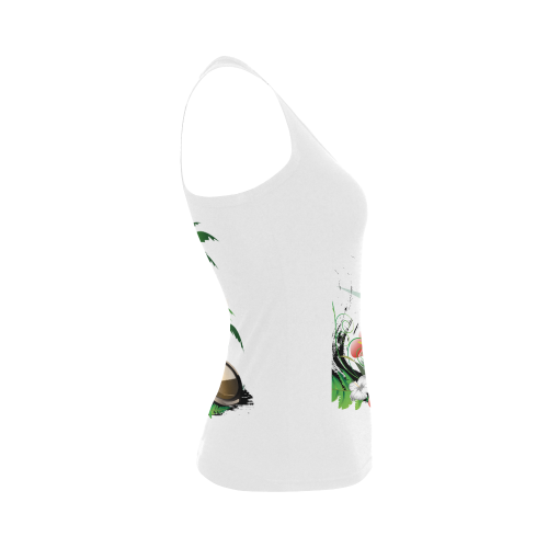 Summertime Women's Shoulder-Free Tank Top (Model T35)