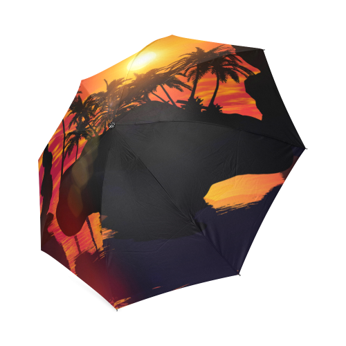 Wonderful sunset Foldable Umbrella (Model U01)