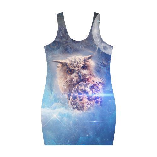 Owl in the universe Medea Vest Dress (Model D06)
