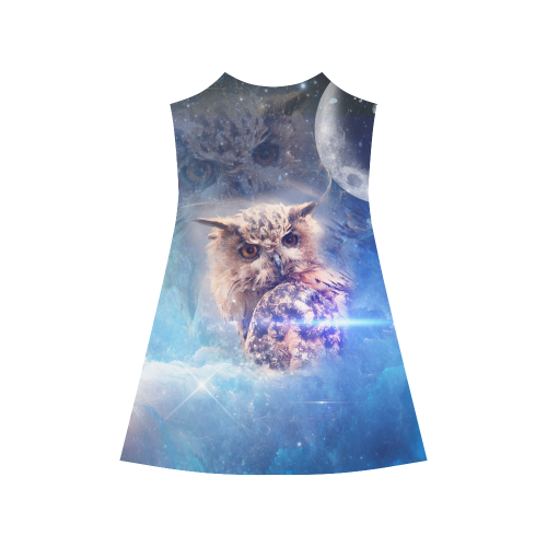 Owl in the universe Alcestis Slip Dress (Model D05)