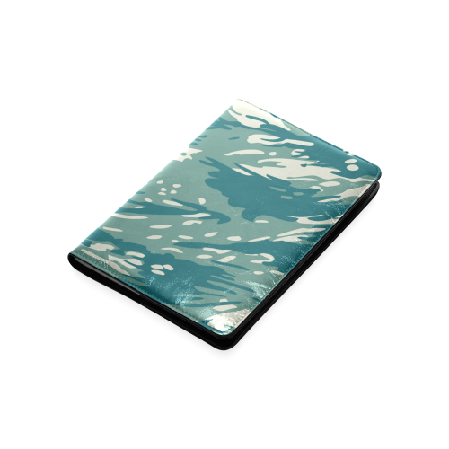 Blue and Green Camo Custom NoteBook A5