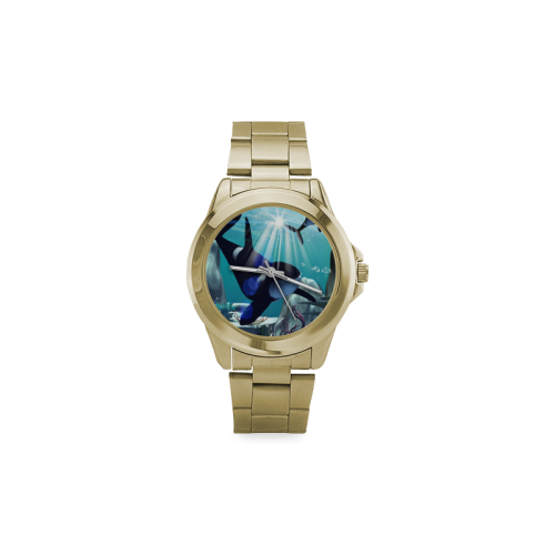 Awesome orca Custom Gilt Watch(Model 101)