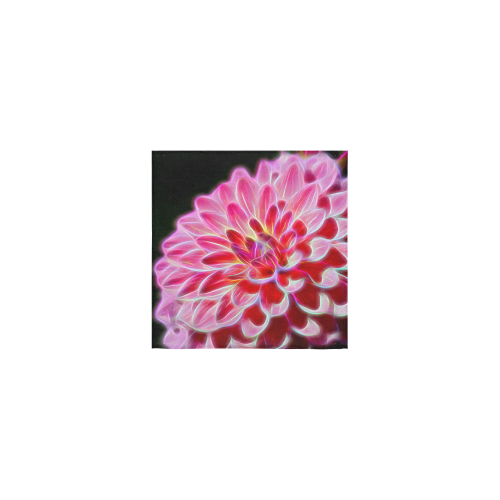 Pink Chrysanthemum Topaz Square Towel 13“x13”