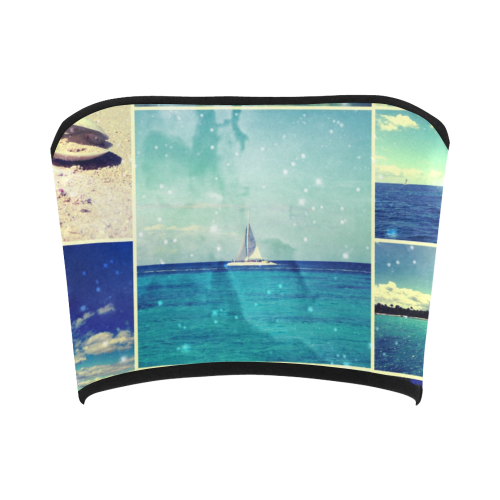 Starry Starry Caribbean Night Bandeau Top