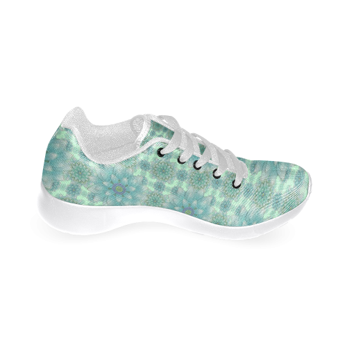 Turquoise Happiness Women’s Running Shoes (Model 020)