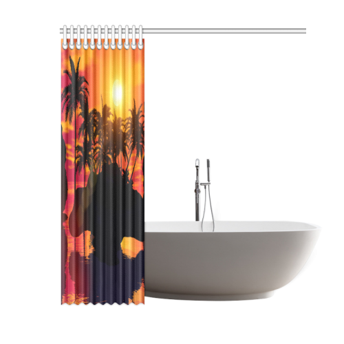 Wonderful sunset Shower Curtain 60"x72"