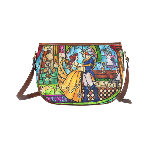 Tale as Old as Time Saddle Bag/Small (Model 1649) Full Customization