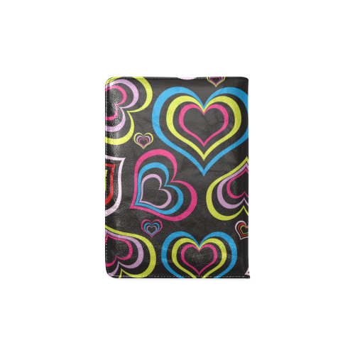 Hearts on Black Custom NoteBook A5