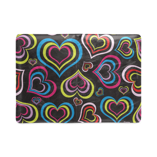 Hearts on Black Custom NoteBook A5