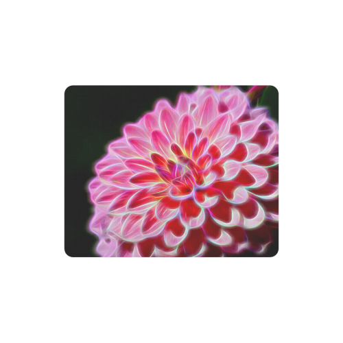 Pink Chrysanthemum Topaz Rectangle Mousepad