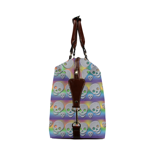 SKULLS MULTICOLOR Classic Travel Bag (Model 1643)