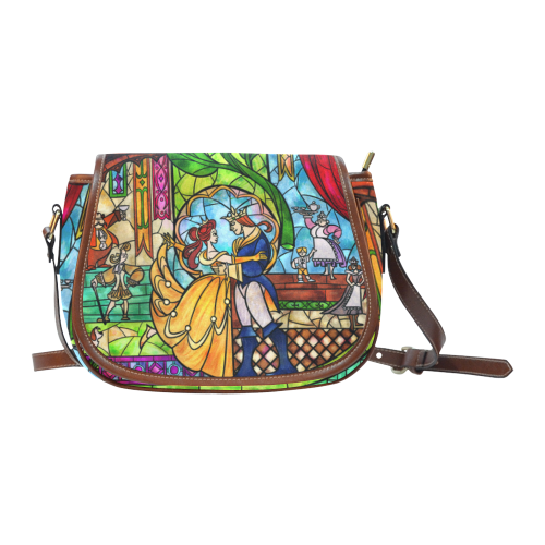 Tale as Old as Time Saddle Bag/Small (Model 1649) Full Customization