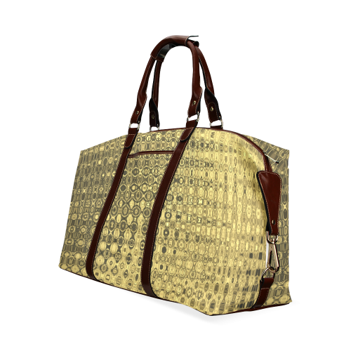 GOLD LUXURY TEXTURE Classic Travel Bag (Model 1643)