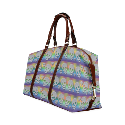 SKULLS MULTICOLOR Classic Travel Bag (Model 1643)