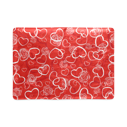 Hearts and Roses Red Custom NoteBook A5