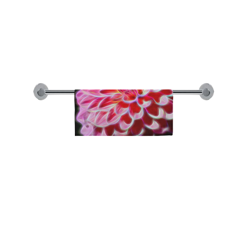 Pink Chrysanthemum Topaz Square Towel 13“x13”