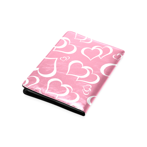 Hearts on Pink Custom NoteBook A5