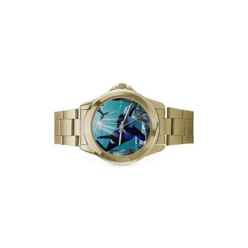 Awesome orca Custom Gilt Watch(Model 101)
