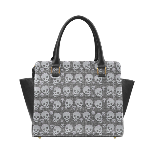 SKULL LUXURY Rivet Shoulder Handbag (Model 1645)