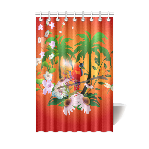 Tropical design Shower Curtain 48"x72"