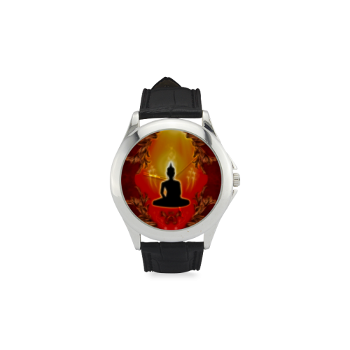 Buddha Women's Classic Leather Strap Watch(Model 203)