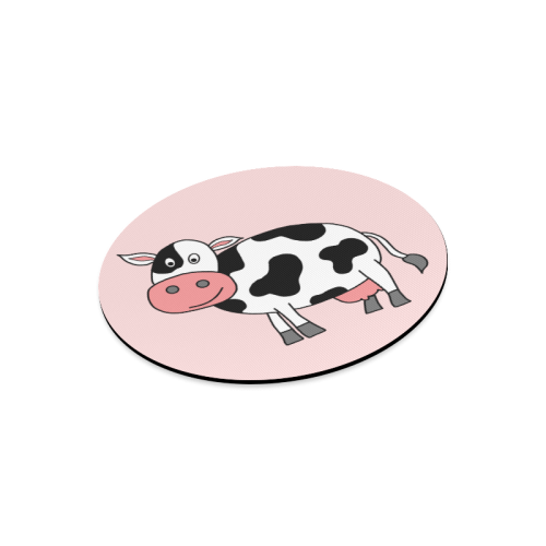 Moo Cow Round Mousepad