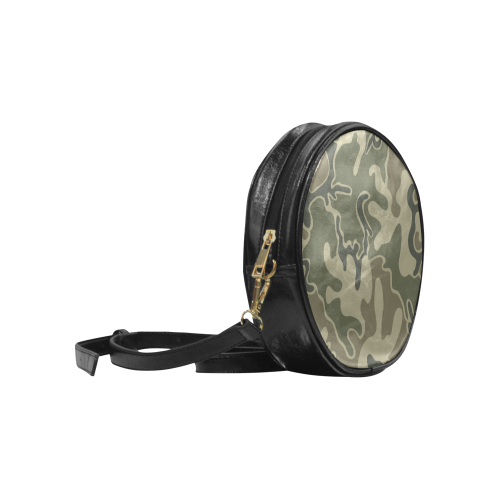 1948 Retro Camouflage Round Sling Bag (Model 1647)