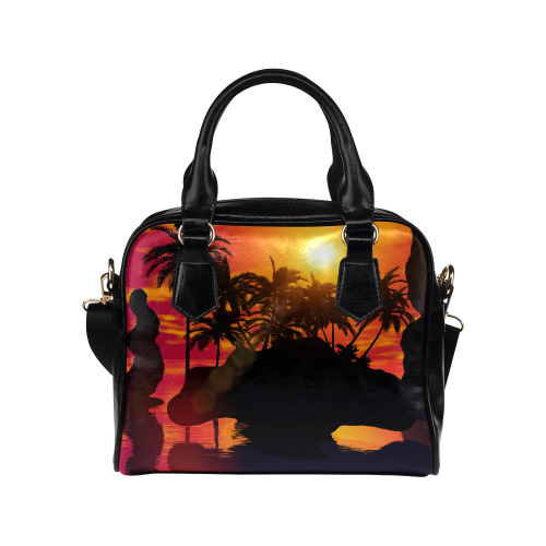 Wonderful sunset Shoulder Handbag (Model 1634)