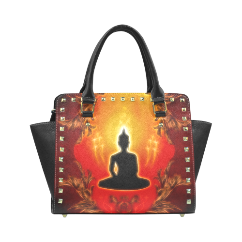Buddha Rivet Shoulder Handbag (Model 1645)
