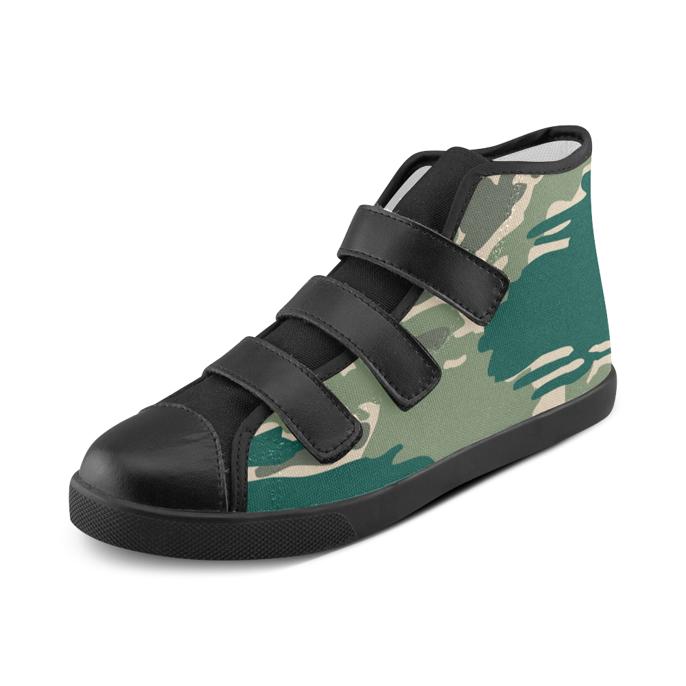 green velcro shoes
