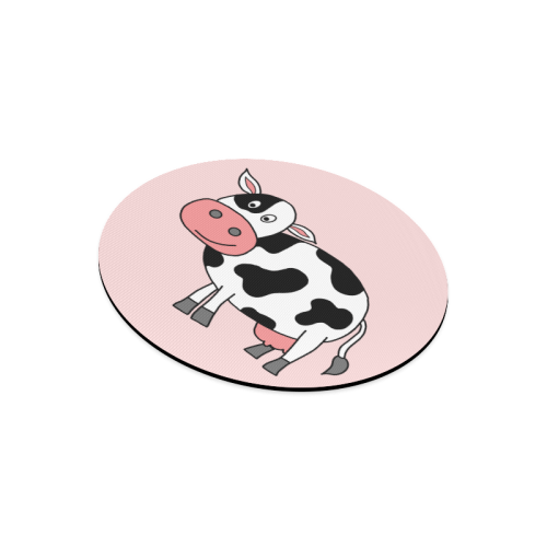 Moo Cow Round Mousepad