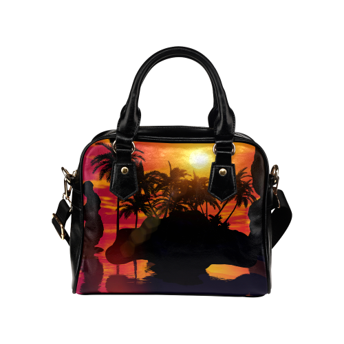 Wonderful sunset Shoulder Handbag (Model 1634)