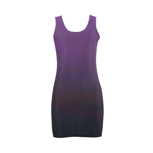 Purple gradient VAS2 Medea Vest Dress (Model D06)