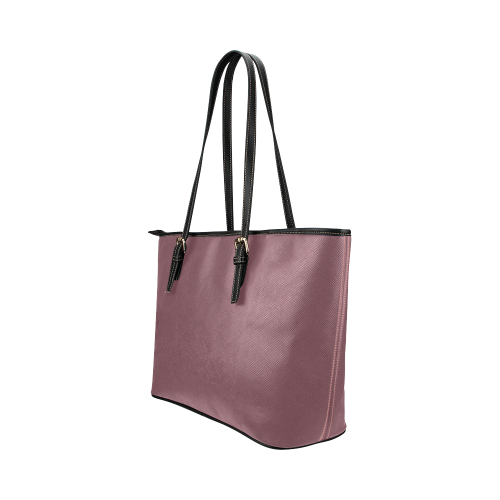 Crushed Berry Leather Tote Bag/Large (Model 1651)