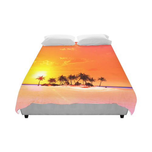 Wonderful sunset in soft colors Duvet Cover 86"x70" ( All-over-print)