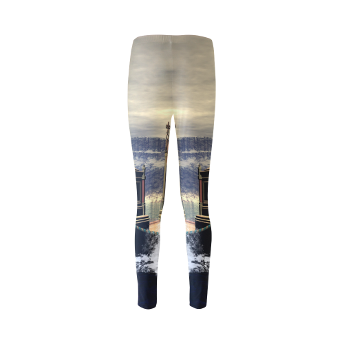 The sacred barge Cassandra Women's Leggings (Model L01)