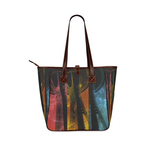 Seattle Space Needle Three Stripes Classic Tote Bag (Model 1644)