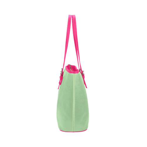 Pistachio Leather Tote Bag/Large (Model 1651)