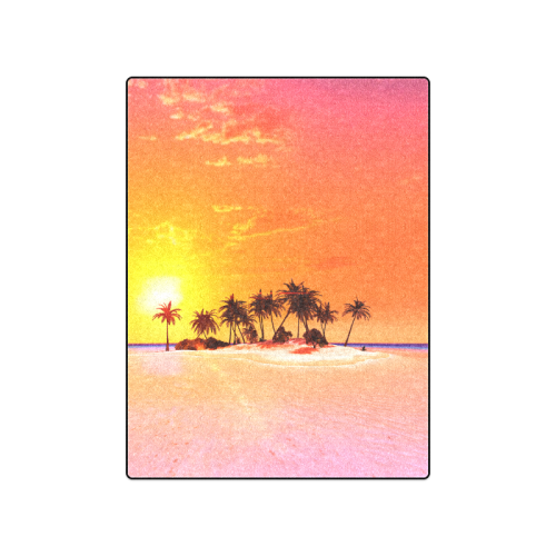 Wonderful sunset in soft colors Blanket 50"x60"
