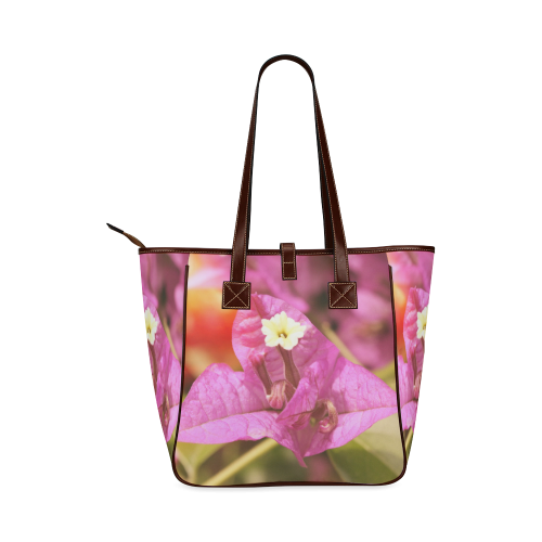 Pink Bougainvillea Classic Tote Bag (Model 1644)