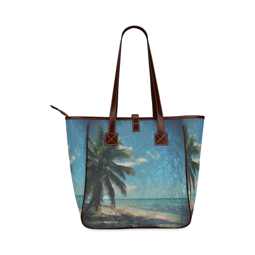 Caribbean Blue Classic Tote Bag (Model 1644)