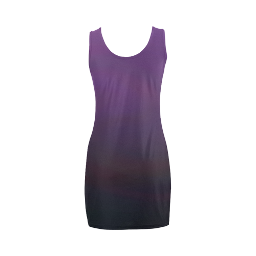 Purple gradient VAS2 Medea Vest Dress (Model D06)