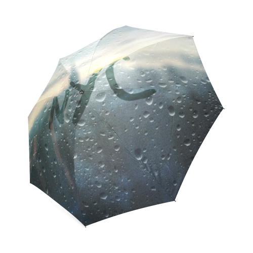 Rainy Day in NYC Foldable Umbrella (Model U01)