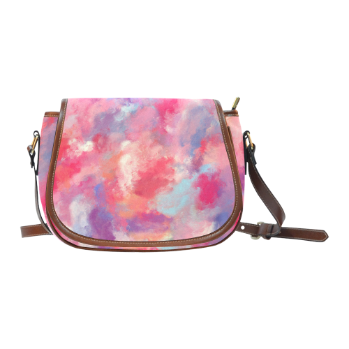 Heavens Clouds Saddle Bag/Large (Model 1649)