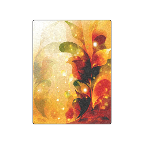 Awesome abstract flowers Blanket 50"x60"